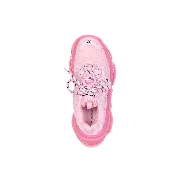 Balenciaga Triple S Clear Sole Sneakers Pink Women's 544351W2GA15760