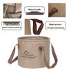 Portable Telescopic PVC Water Storage Bucket for Camping & Fishing