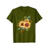 Women Fashion Printed Round Neck Short Sleeve T-Shirt Pullover Top