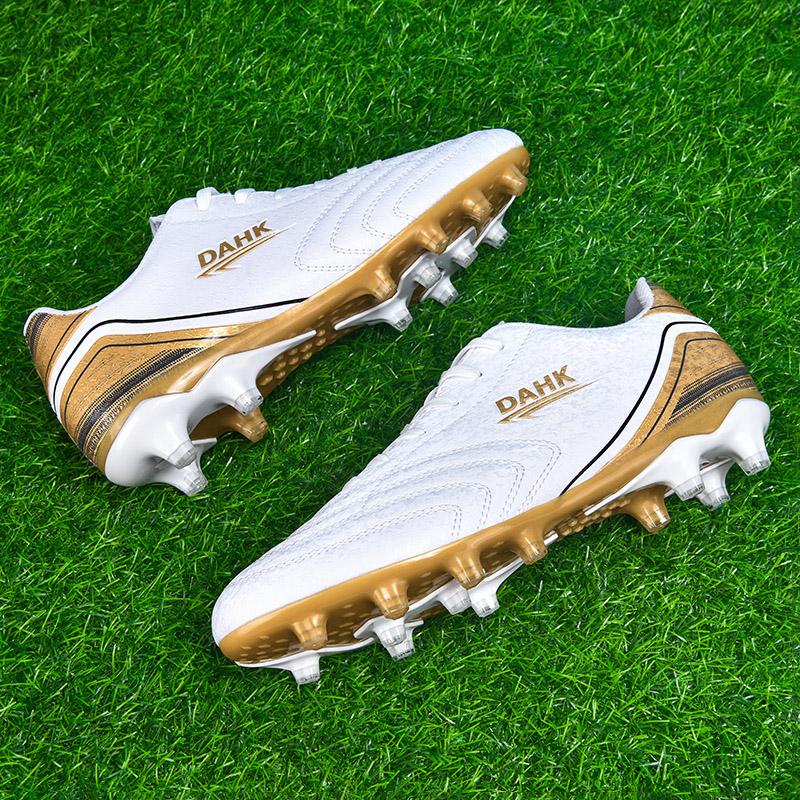 

Мода 2025 Мужские низкие бутсы AG/FG для футбола на открытом воздухе, для травы, прочные футбольные кроссовки для профессиональных тренировок, футбольные бутсы высокого качества 47 белый