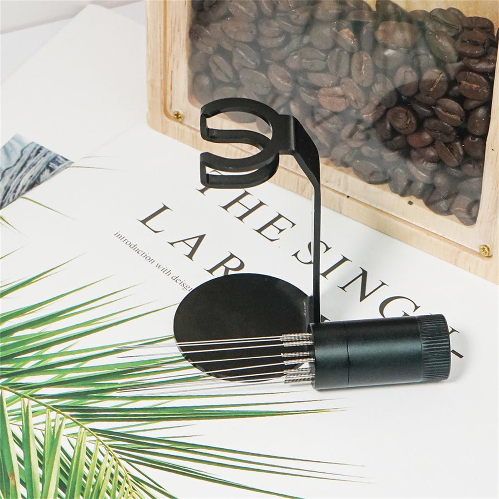 Efficient Coffee Ground Distributor Espresso Stirrer Tool Portable Espresso Powder Dispenser for Home and Cafe Use