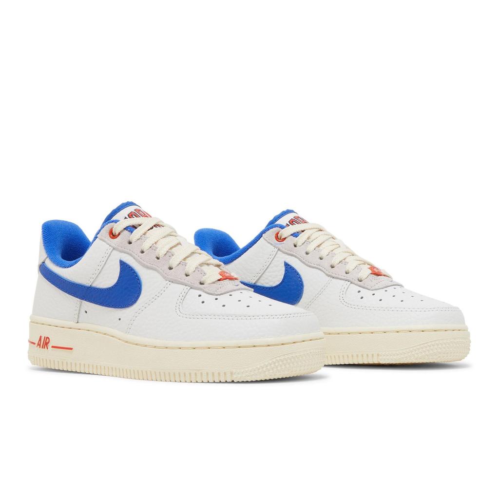 Nike Womens Air Force 1 '07 LX 'Command Force' (women's sizes) University Blue / Summit White Skateboard Shoes DR0148 100