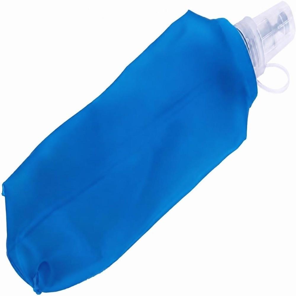 2 Pack TPU Hydration Bladder Bag 500ml Drink Containers Collapsible Soft Water Bottles Hiking