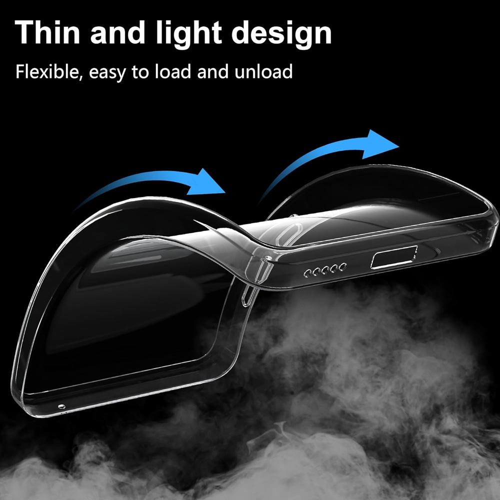 MotoG35 Case Clear Silicone Cover For Motorola Moto G35 G05 G85 Edge 60 Fusion 50 Neo Edge60 Pro 5G Shockproof Fundas Back Coque