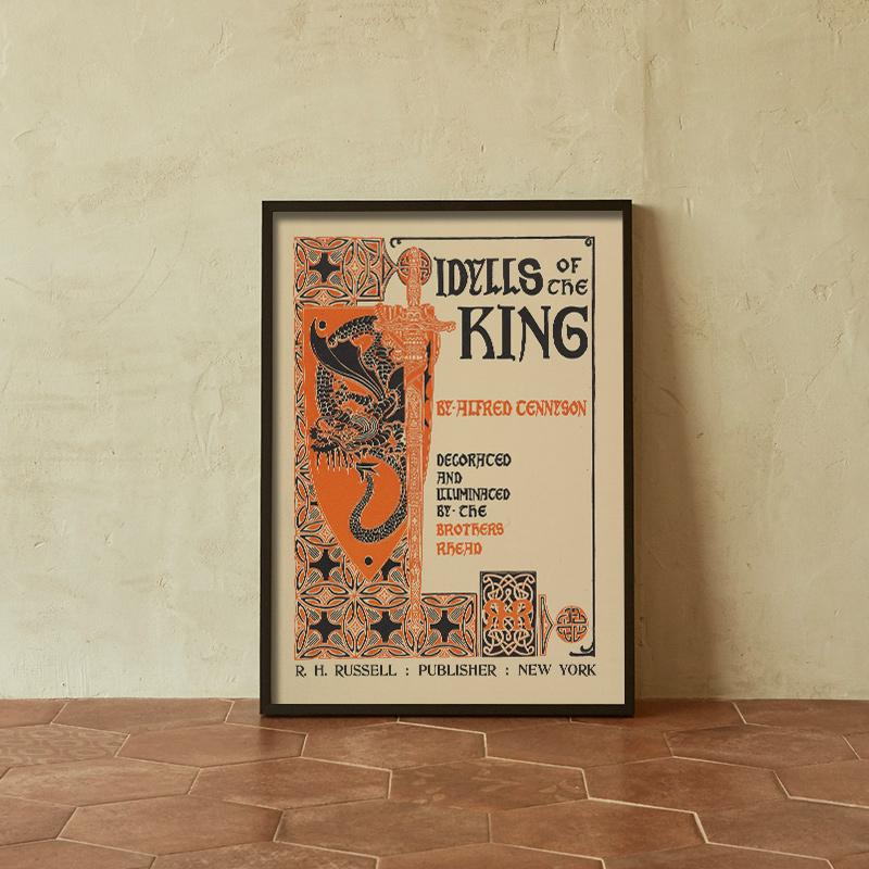 Christmas Number Poster Vintage Canvas Painting Retro Xmas Prints Wall Art Pictures for Living Room Home Decor Unframed