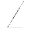 Ear pick stainless steel spiral thoroughly removes cool comfortable durable cleaner effectively easy-to-hold ergonomic design sturdy finish convenient