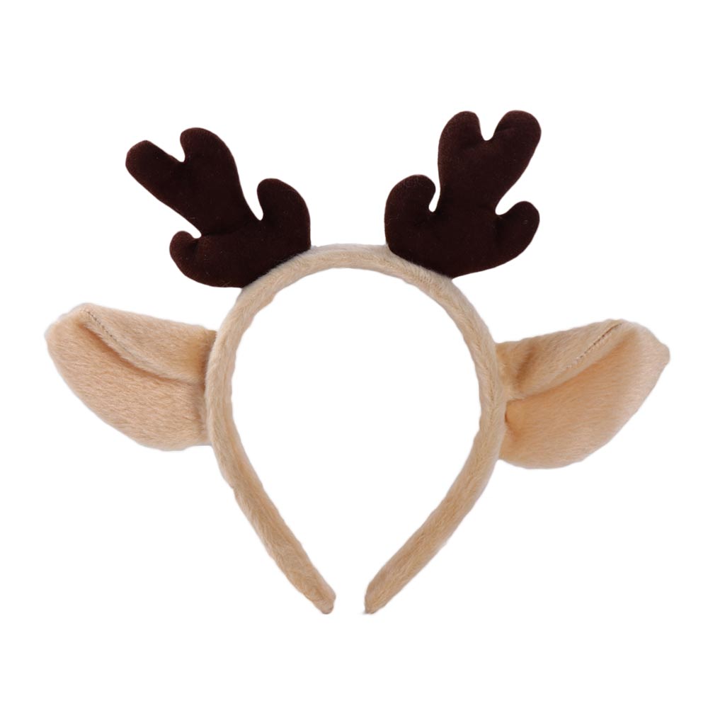 Party Girl Christmas Wash Face Cloth Make Up Korean Style Head Hoop Women Hair Band Antler Headband Hair Accessories