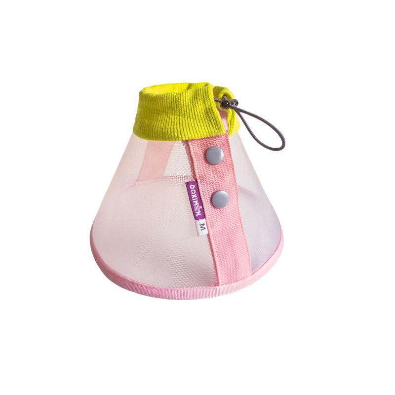 

Кольцо Елизаветы для собаки Углубляющее Визуальное Дышащее Вуалевое Стерилизационное Кольцо Кошка Рана Воротник против вылизывания Товары для питомцев S Lake Blue