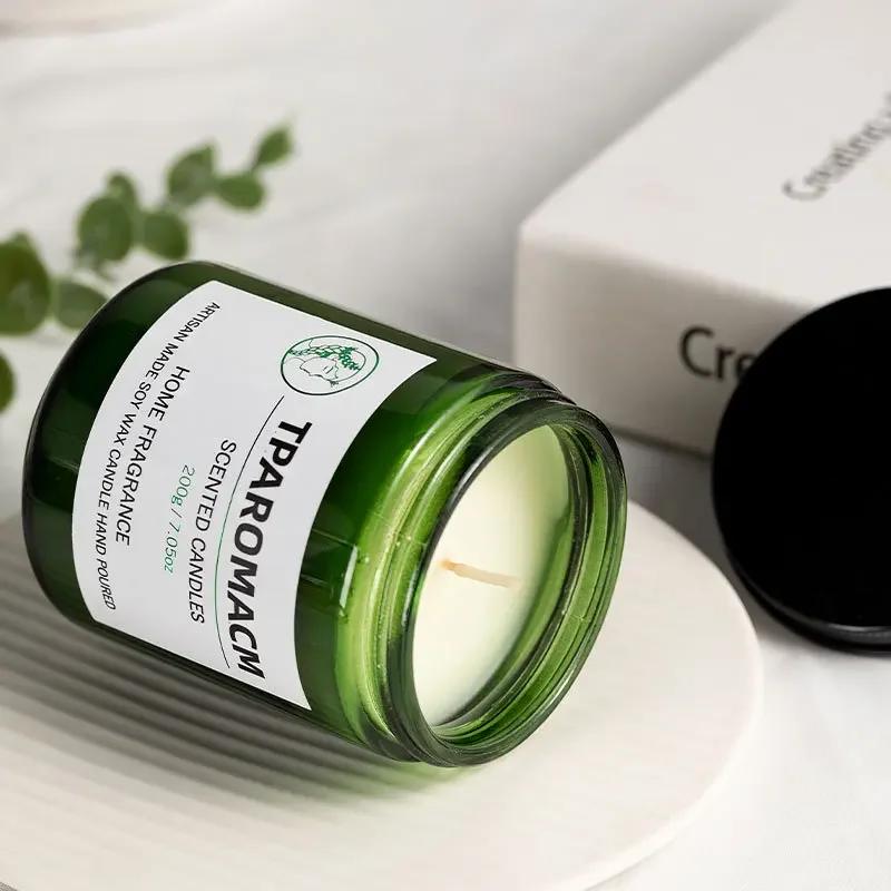 New Scented Candle Creative Handmade Soybean Wax Essential Oil Smokeless Candle Set Candles Home Decoration