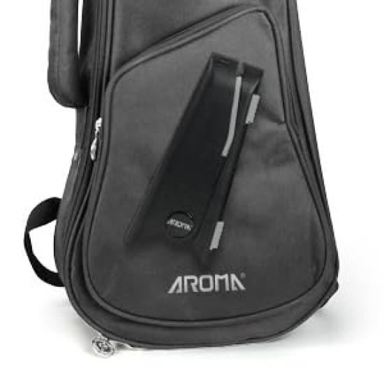 Aroma Folding Ukulele Stand for Small Classic Adjustable Holder for and Violins Instruments, A-Frame Construction, Height, Non-Slip Base, Ukuleles,