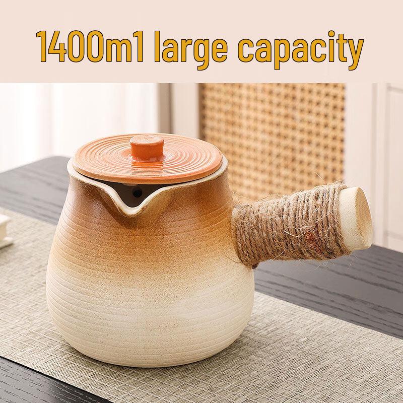 Nordic Style Stone Teapot Tea Set