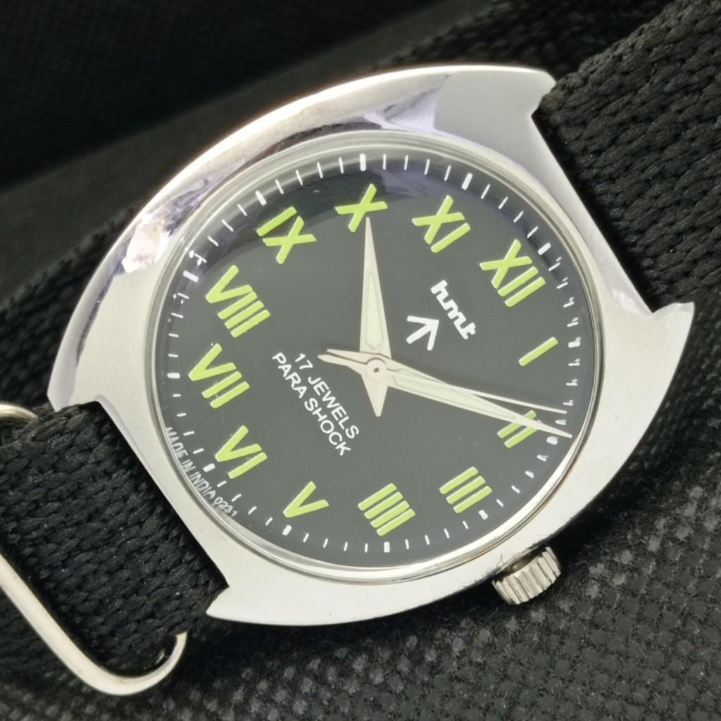 

OLD HMT ВОЕННЫЕ ИНДИЙСКИЕ МУЖСКИЕ МЕХАНИЧЕСКИЕ ЧАСЫ a306772-1 Sku583d-a306772