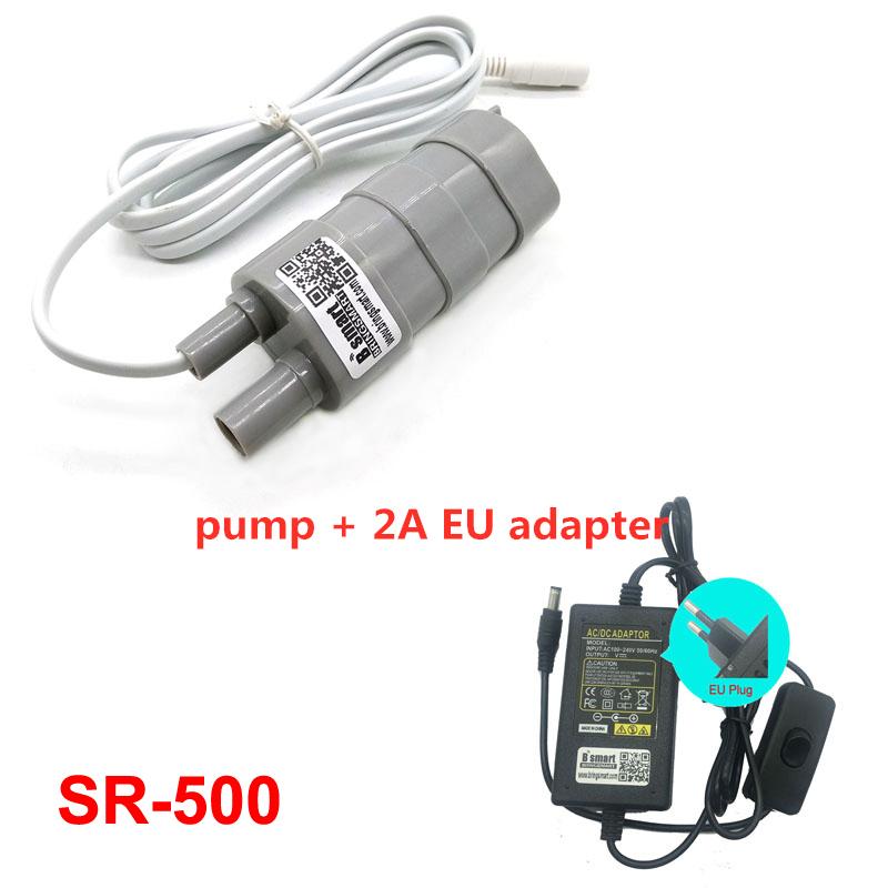 High Lift 5M 12V 24V High Pressure DC Submersible Pump 600L/H 1000L/H Micro Straight Slotted Cutting Rhinestone Pump Customized