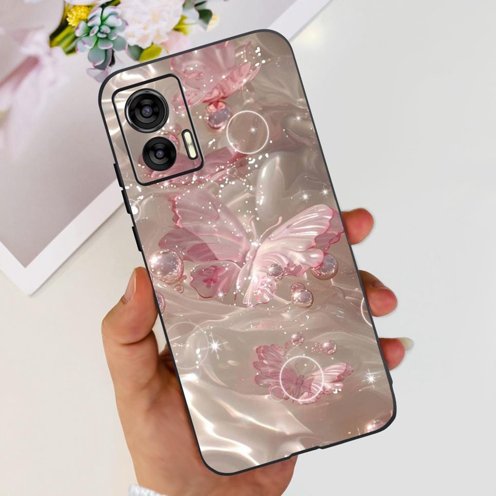 Per Motorola Edge 30 Neo / 30Lite / 30Pro 5G 4G Cover Posteriore Cartone Animato Stile Cool Animali Ragazza Morbido TPU Silicone Custodia per Telefono Paraurti
