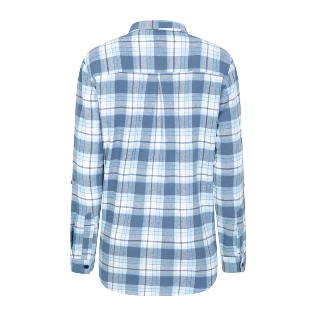 Mountain Warehouse Womens/Ladies Balsam Brushed Flannel Longline Shirt