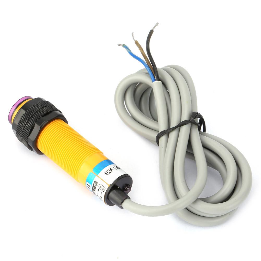10cm Photoelectric Switch PNP NO Proximity Sensor DC636V E3FDS10P1