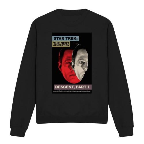STAR TREK Unisex-Sweatshirt für Erwachsene „The Next Generation“, Staffel 6, Folge 26