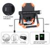 Multi-function Flashlight Dual LED Source Work Light Type-C Rechargeable Torch Strong Magnet
