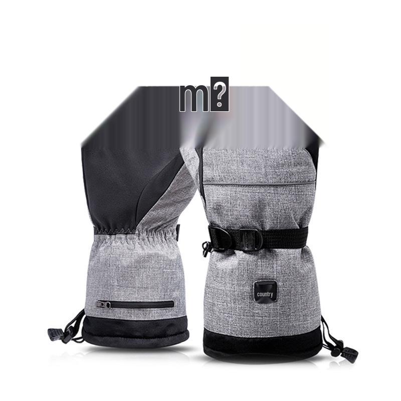 Smart Heated Touchscreen Winter Ski Gloves for Outdoor Sports