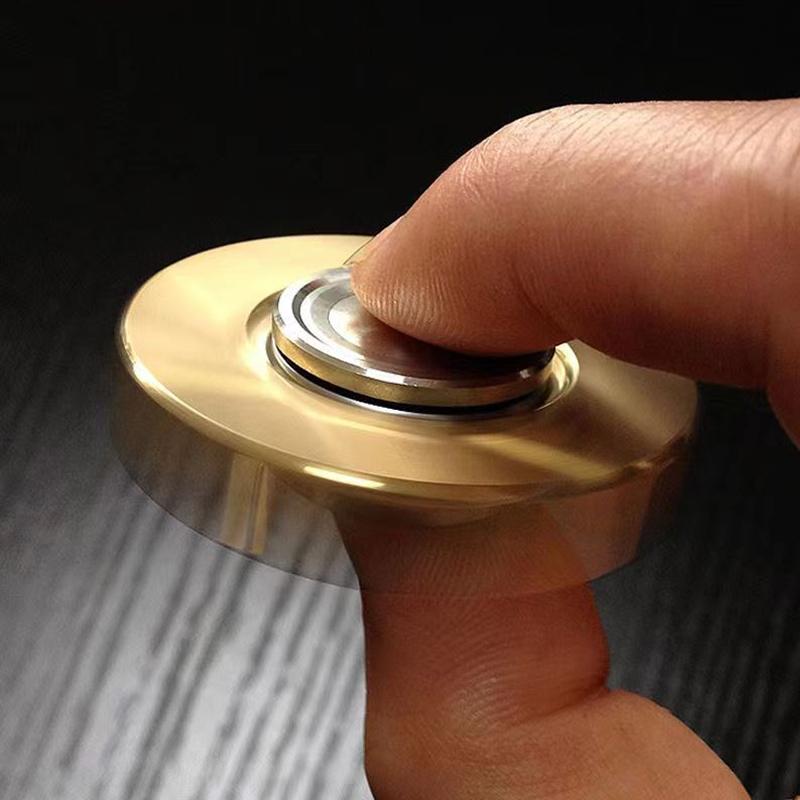 Spielzeug Tasche Edelstahl Fidget Spinner EDC Dekompression ADHS Angst Stressabbau Geschenk Geschenke Juguetes Antiestrés Para Adulltos