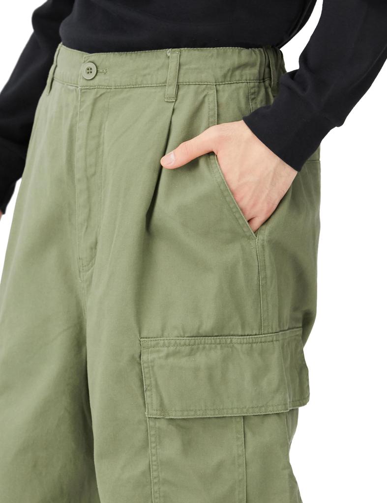 Improves Men's Nuru Wide Cargo Pants, Khaki, 50452