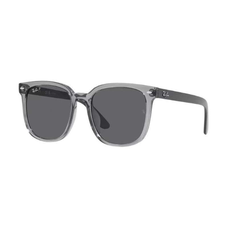 RAYBAN logo Acetate Square Sunglasses Unisex Couple Style 33 RB4401D 6599/81 RB4401D_6599/81