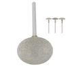 Stainless Steel Pedicure Nail Drill Bit Dead Skin Removal Toe Nail Polishing Grinding 