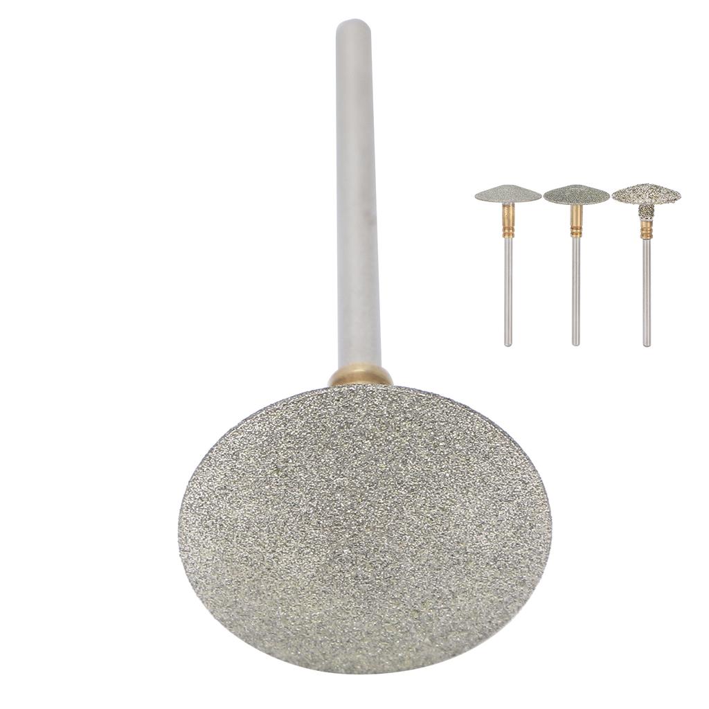 Stainless Steel Pedicure Nail Drill Bit Dead Skin Removal Toe Nail Polishing Grinding 
