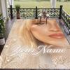 Custom Text Sabrina Carpenter Pattern Floor Rug Soft Indoor Carpet Mat Living Room Bedroom
