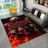 Tappeto Tappetino Retro Slayer Heavy Metal Rcck Band Segno per Camera da Letto Soggiorno Divano Zerbino Decorazioni per la Casa, Tappeto per Area Giochi Bambini Antiscivolo