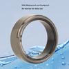 Smart Ring Health Tracker Step Counting Sleep Quality Monitoring IP68 Waterproof Health Ring With Charging Case for Android IOS