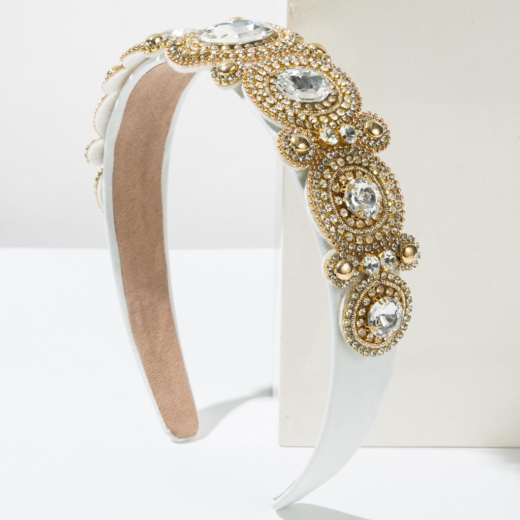 Personalized Fashionable Retro Hairband, High-end Style Headband, Luxurious and Elegant Hair Accessory