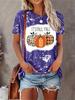 Easter Women's Casual T-shirt Jesus Alphabet Print Women's Crew Neck Short Sleeve Top Everyday Street Fashion Women's Y2k Tops