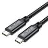 USB5 16K C-to-C Cable: Dual-Head 80G Data, PD240W Fast Charge, USB4 Compatible
