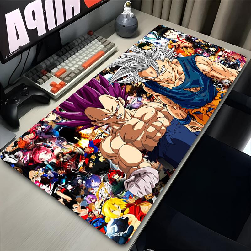 Mouse Pad Dragon Ball DBZ notbook gamer Cool Keyboard NonSlip Rubber Computer rug Carpet Desk Mat PC Gamer x MousePad