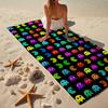 Pixel Game Fashion Beach Towel: Ideal for Summer Adventures Soft, absorbent and quick drying suitable for swimming and bathing