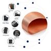 New 1.1x1Meter RFID Shielding Block Gold Copper Polyester RFID Blocking Material Anti Signal Interfer Cloth