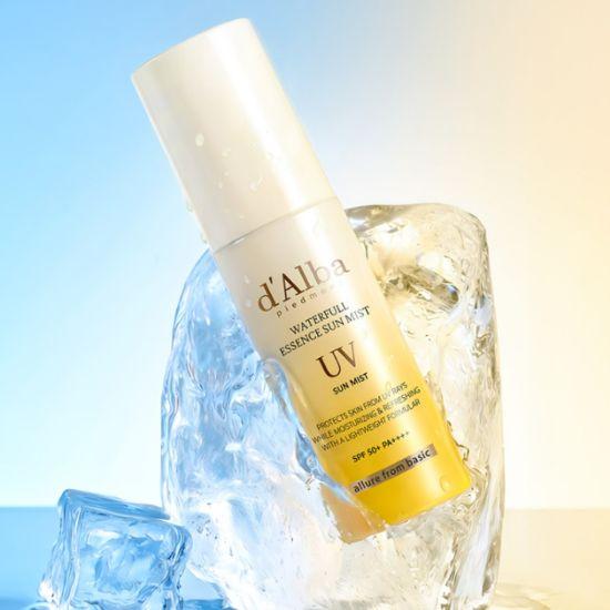 d'Alba Waterfull Essence Sun Mist SPF50+ PA++++ Protezione UV Idratante 50ml