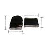 Men’s 3-Piece Winter Set: Fleece-Lined Knitted Hat, Scarf, and Gloves