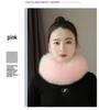 Celebrity Winter Fur Collar Scarf: Versatile Neck Warmer for Men & Women