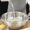 HUIHUADU 20cm Thickened Stainless Steel Mixing Bowl