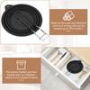 Silicone Collapsible Colander with Handle Heat Resistant Collapsible Colander Strainer Multipurpose Colander Strainer