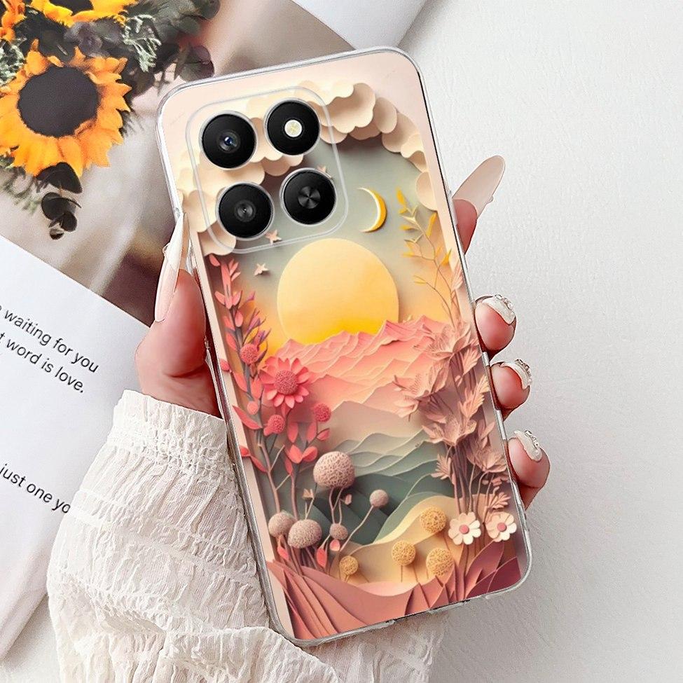 5G For Honor LGN-NX1 Case For Honor 400 Smart Cover Clear Luxury Butterfly Love Fashion Flowers Cool Lion Funny Painted Casing