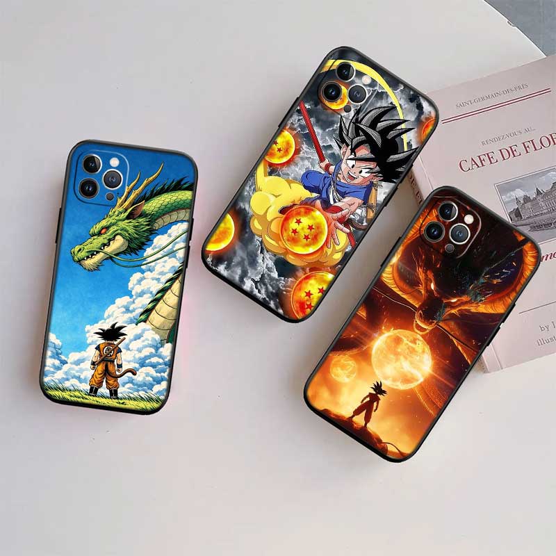 RE26 Dragon Ball Goku New High-End Shell Phone Case for Redmi Note 8 9 Pro Max 9S 9T 9C NFC 8T 8A 10A A4