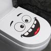 4pcs/ Set of Cartoon Funny Expressions Waterproof Toilet Paste Toilet Lid Decoration Self-paste, Fun Themed Decor