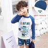 Boys' Toddler Quick-Dry Sun Protection Swim Trunks Set 