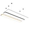 Modern Minimalist LED Classroom Light: Dustproof, Eye-Protecting, Energy-Saving Wrought Iron Surface-Mounted/Pendant Strip