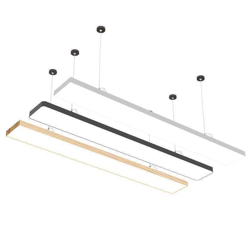 Modern Minimalist LED Classroom Light: Dustproof, Eye-Protecting, Energy-Saving Wrought Iron Surface-Mounted/Pendant Strip