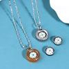 3in1 PEI Compass Pendant Necklace EDC Directional Outdoor Tool Portable for Adventure  Gear
