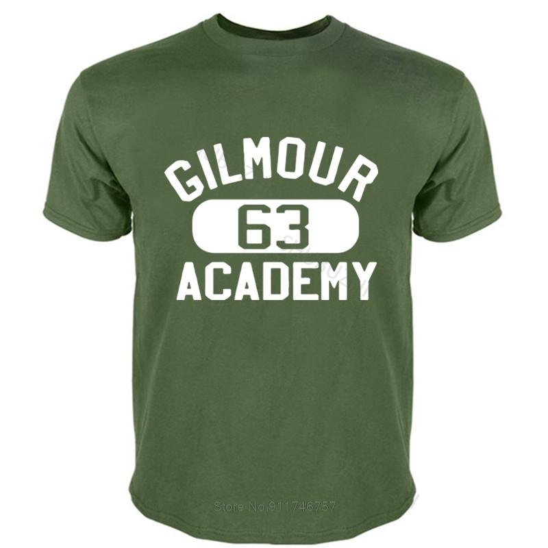 Tshirt Unisex summer top tees GILMOUR ACADEMY 63 rock music 70 disco Unisexs Cotton TShirt new fashion teeshirt Unisex tee